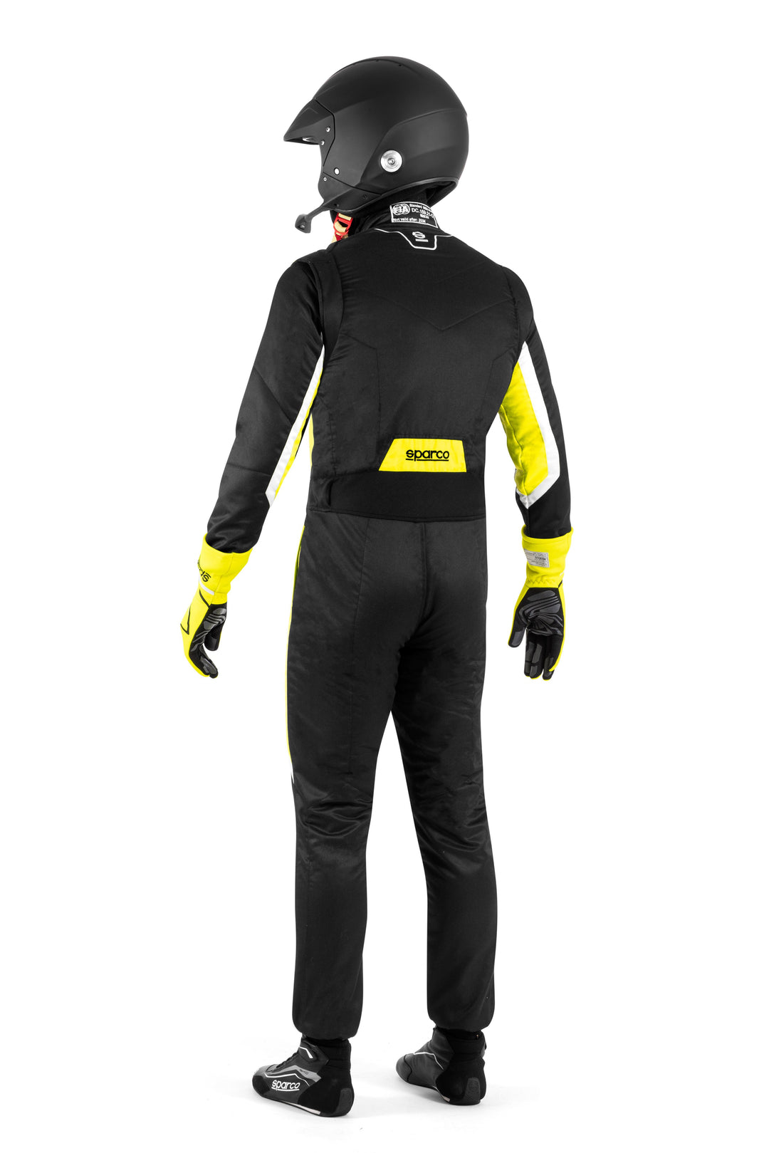Traje De Carreras Sparco Sprint Pro 2025 Negro/Amarillo Talla 64 - Sparco original VRM Motorsports imagen 6