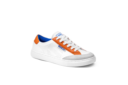 SPARCO ZAPATILLAS SPARCO S-TIME BLANCO/NARANJA TALLA 42