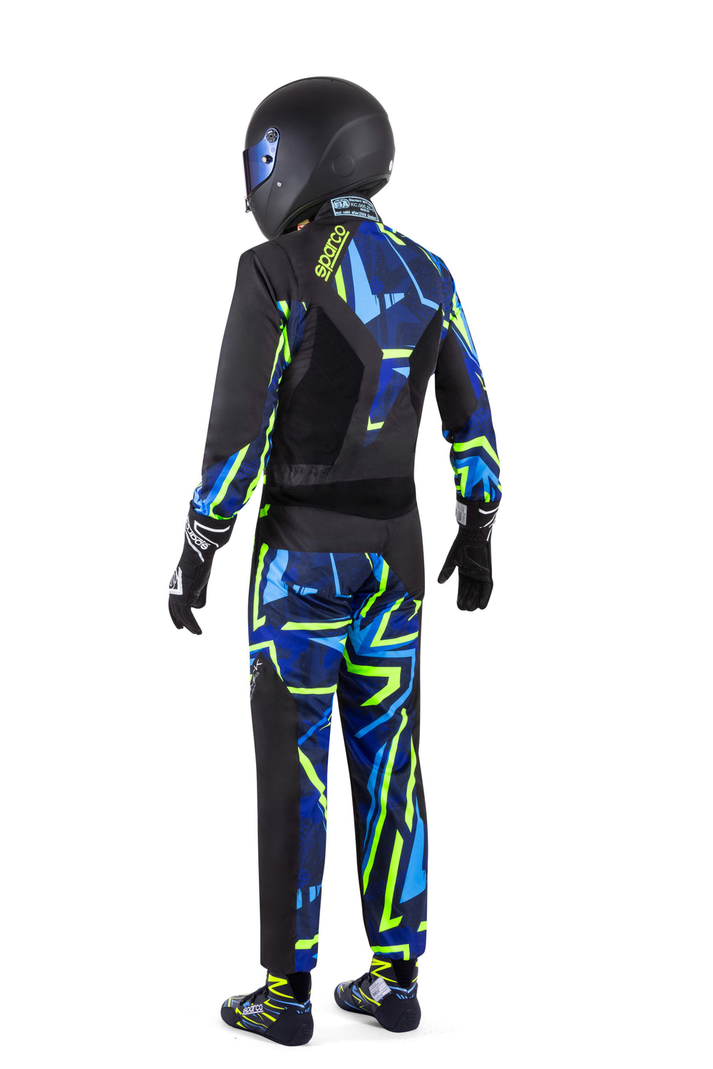 Sparco Traje K46 Prime K Infinity Azul/Amarillo Talla 58 - Sparco original VRM Motorsports imagen 2