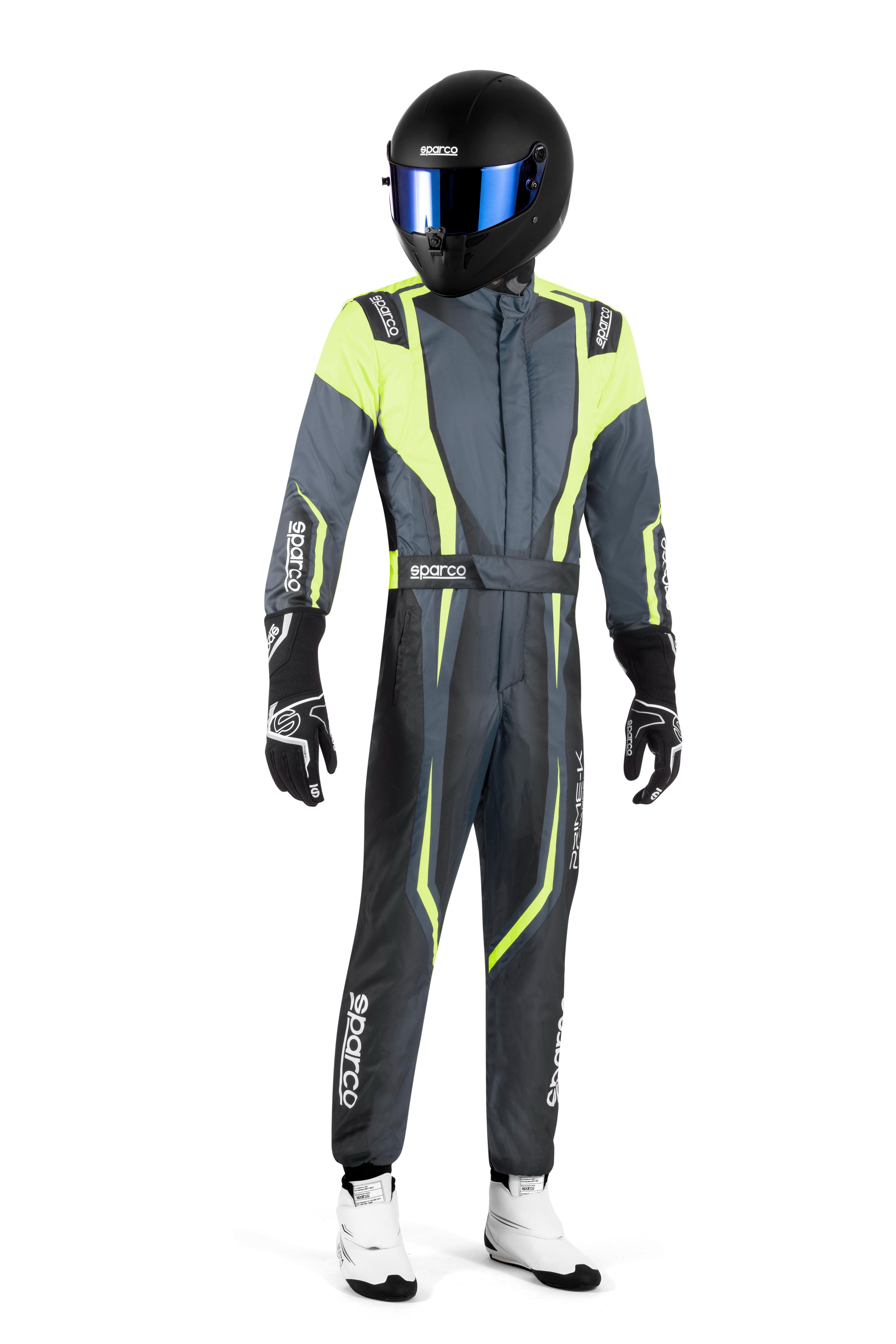 Sparco Traje K46 Prime K Infinity Negro/Amarillo Talla 58 - Sparco original VRM Motorsports imagen 1