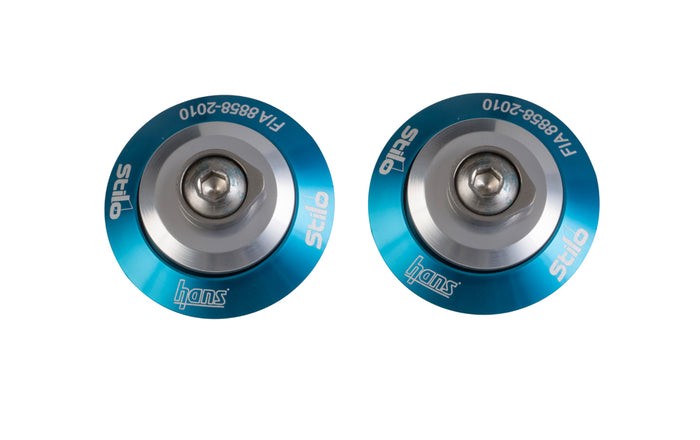 Sparco Clip De Hans Con Logo Stilo Azul - Sparco original VRM Motorsports imagen 1