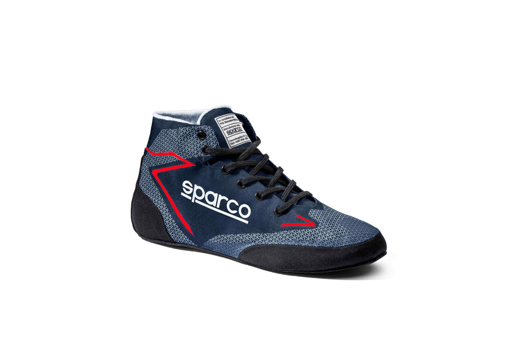 Zapatilla Sparco Xtreme FIA 8856-2018 Talla 39 Azul Marino/Rojo - Sparco original VRM Motorsports imagen 2