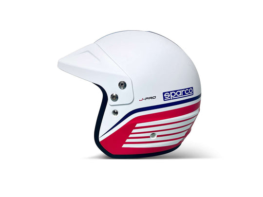 Casco Sparco J-Pro Ece06 Martini-R Blanco Talla S - Sparco original VRM Motorsports imagen 3