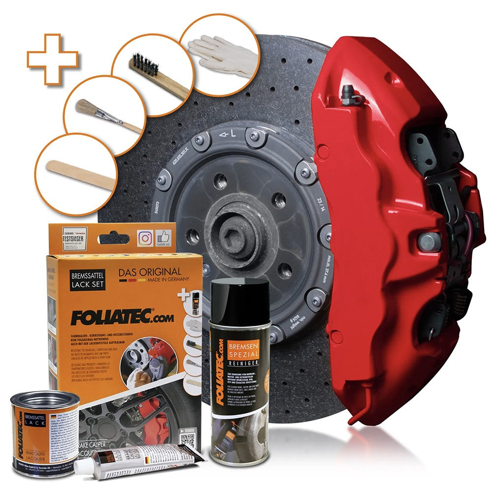 Foliatec Kit Pintura Para Pinzas De Freno Racing Rojo 3 Componentes - Foliatec original VRM Motorsports