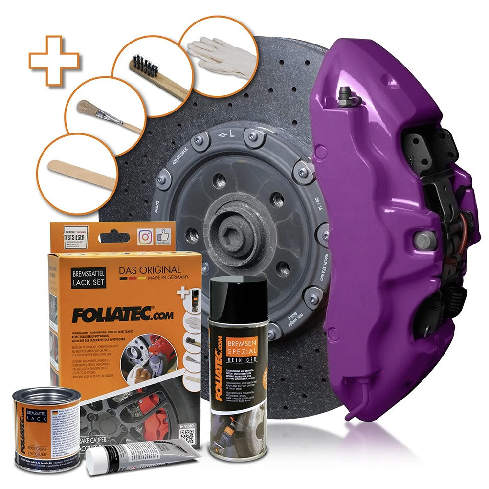 Foliatec Kit Pintura Para Pinzas De Freno Morado 3 Componentes - Foliatec original VRM Motorsports