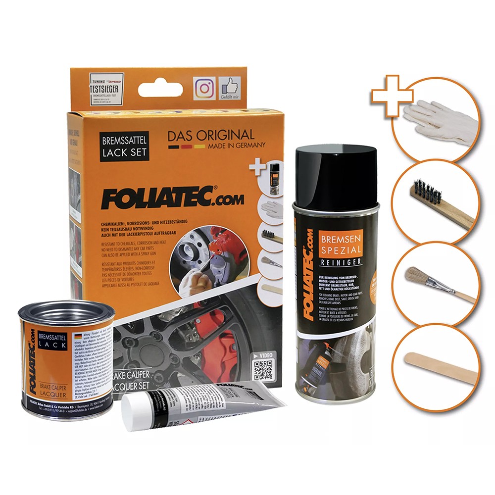 Foliatec Kit Laca Para Pinzas De Freno Gris Circuito - Imagen 4 Foliatec VRM Motorsports