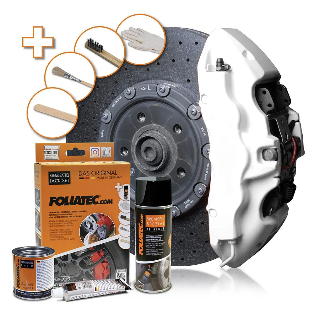 Foliatec Kit Pintura Para Pinzas De Freno Pure Blanco 3 Componentes - Foliatec original VRM Motorsports