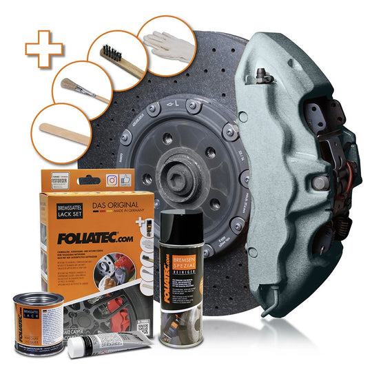Foliatec Kit Laca Para Pinzas De Freno Gris Marina - Foliatec original VRM Motorsports