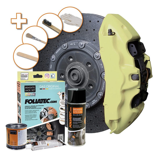 Foliatec Kit Pintura Para Pinzas De Freno Vainilla Cremoso - Foliatec original VRM Motorsports
