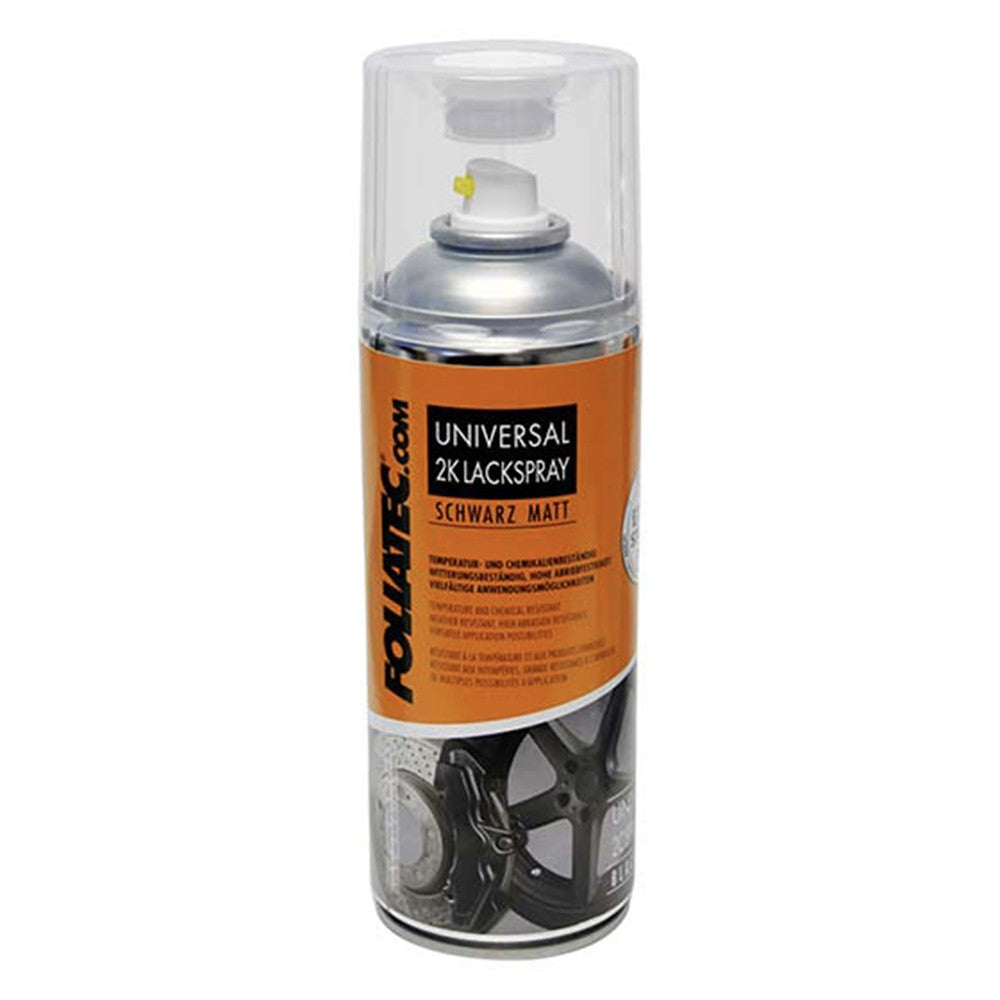 Foliatec Spray Pintura Universal 2C Negro Mate - Imagen 2 Foliatec VRM Motorsports
