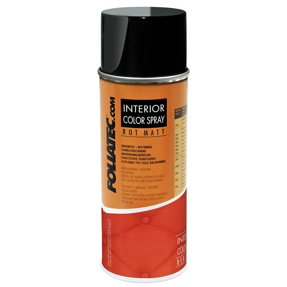 Foliatec Spray Color Para Interior Rojo Mate 400 ml - Foliatec original VRM Motorsports