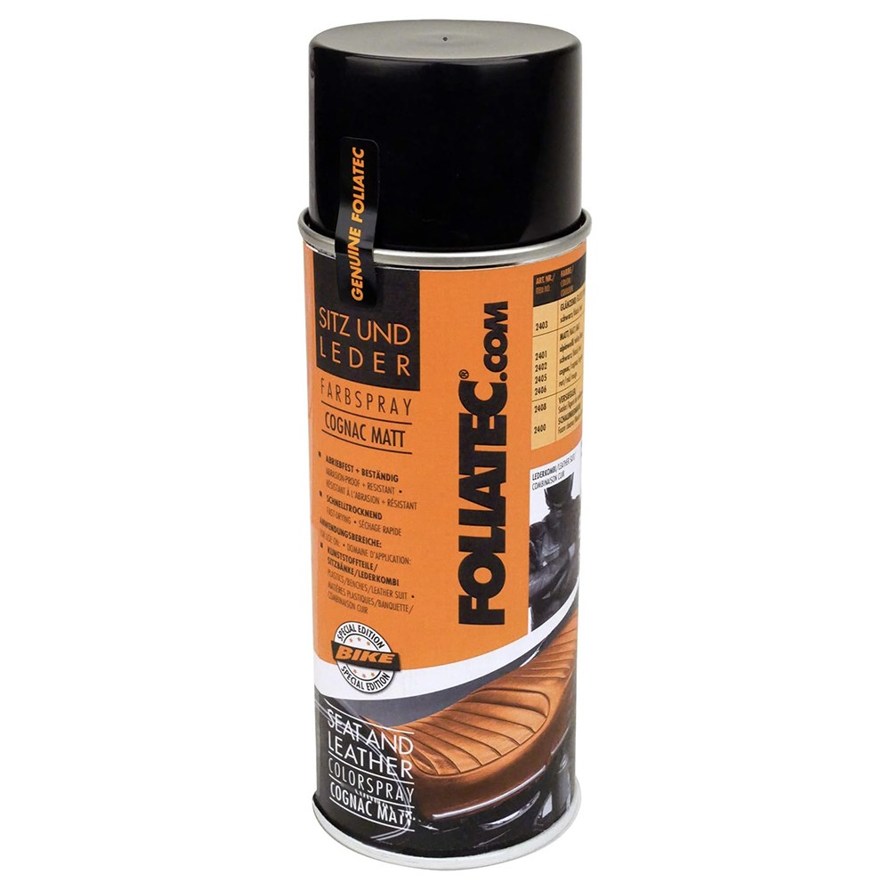 Foliatec Spray Color Cognac Mate Para Piel 1 x 400 ml - Foliatec original VRM Motorsports