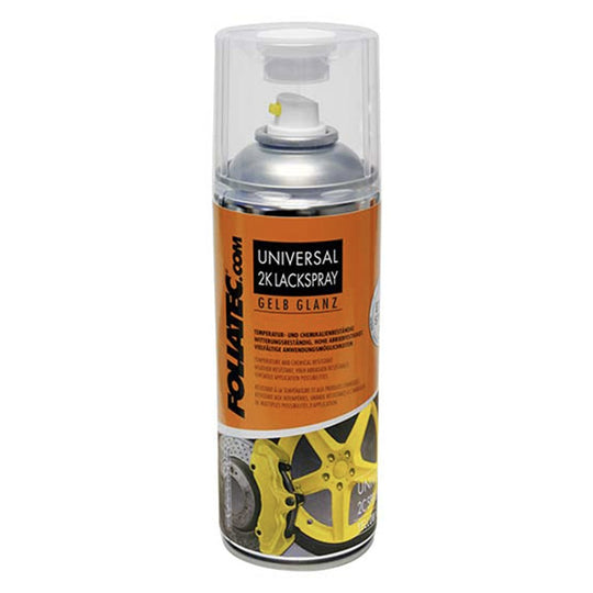 Foliatec Spray Pintura 2C Universal Amarillo Brillante 400 ml - Foliatec original VRM Motorsports