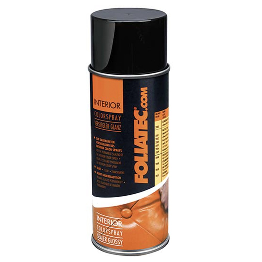 Foliatec Spray Color Para Interior Sealer Spray Transparente Brillante 400 ml - Foliatec original VRM Motorsports