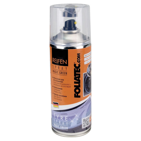Foliatec Spray Para Neumaticos Verde Brillante 400 ml - Foliatec original VRM Motorsports
