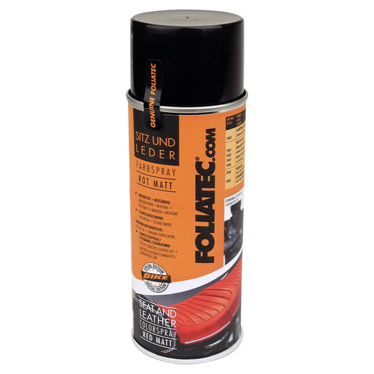 Foliatec Spray Color Rojo Mate Para Piel 1 x 400 ml - Foliatec original VRM Motorsports