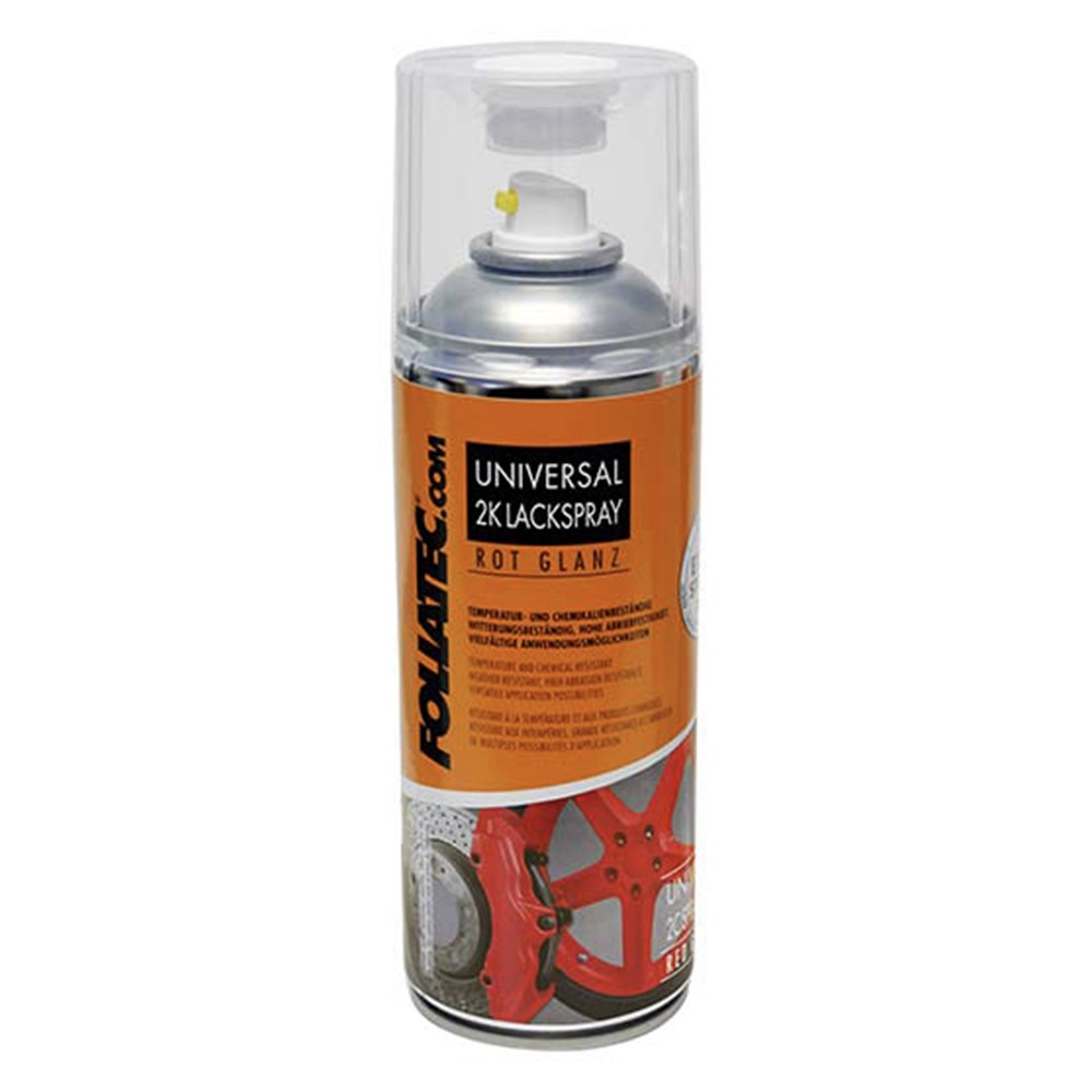 Foliatec Spray Pintura 2C Universal Rojo Brillante 400 ml - Foliatec original VRM Motorsports