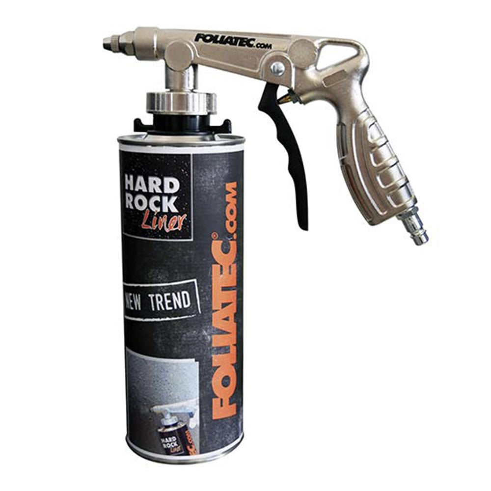 Foliatec Hard Rock Liner Removable Set Negra Pintura 2 5 L Endurecedor 0 5 L Capa Base 2 5 L Pistola - Imagen 2 Foliatec VRM Motorsports