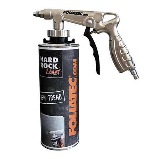 Foliatec Hard Rock Liner Removable Set Negra Pintura 2 5 L Endurecedor 0 5 L Capa Base 2 5 L Pistola - Imagen 2 Foliatec VRM Motorsports
