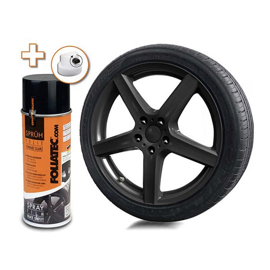 Foliatec Goma Líquida Negra Brillante 1 x 400 ml - Foliatec original VRM Motorsports