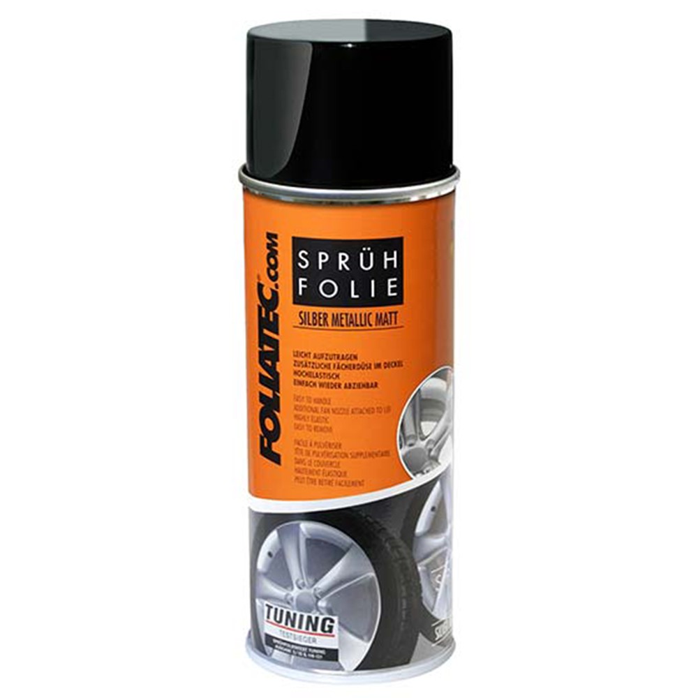 Foliatec Kit De Goma Líquida Plata Metálico 2 x 400 ml - Imagen 2 Foliatec VRM Motorsports