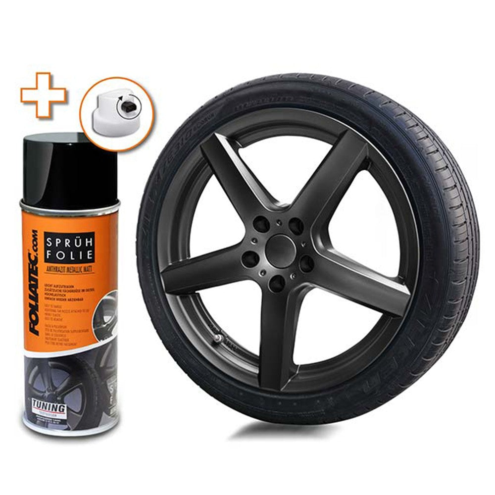 Foliatec Goma Líquida Antracita Metálico 1 x 400 ml - Foliatec original VRM Motorsports