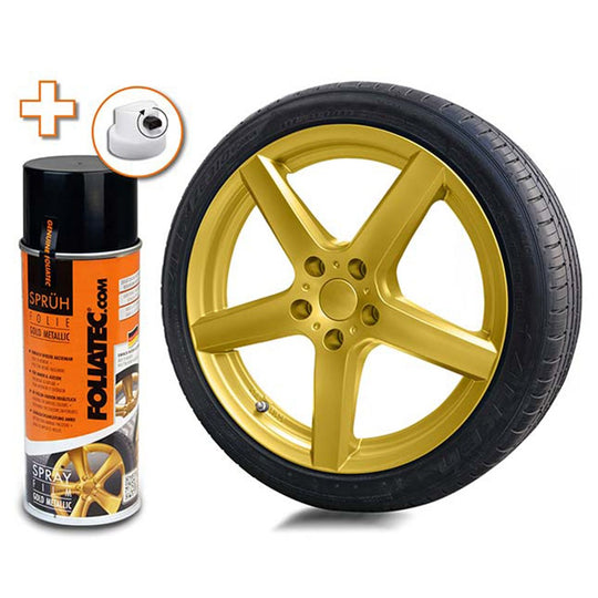 Foliatec Goma Líquida Dorado Metálico 1 x 400 ml - Foliatec original VRM Motorsports