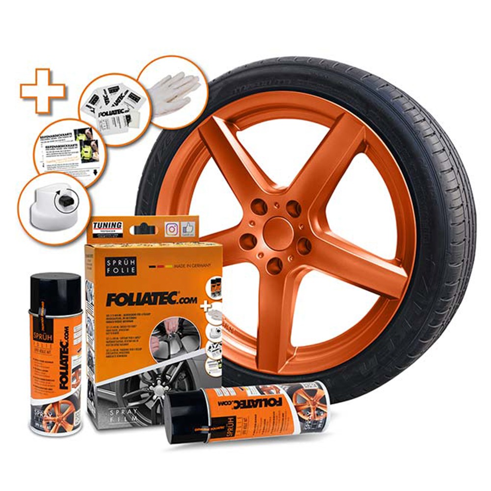 Foliatec Kit De Goma Líquida Cobre Metálico Mate 2 x 400 ml - Foliatec original VRM Motorsports