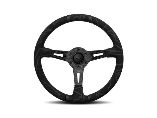 VOLANTE MOMO  ULTRA BLACK EDIT.350