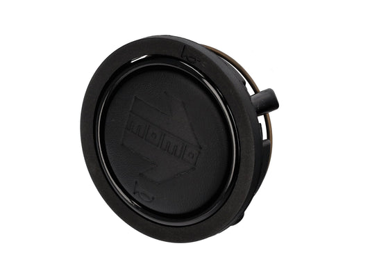 PACK.10 HORN BUT. BLK LEATH. 2CC AF