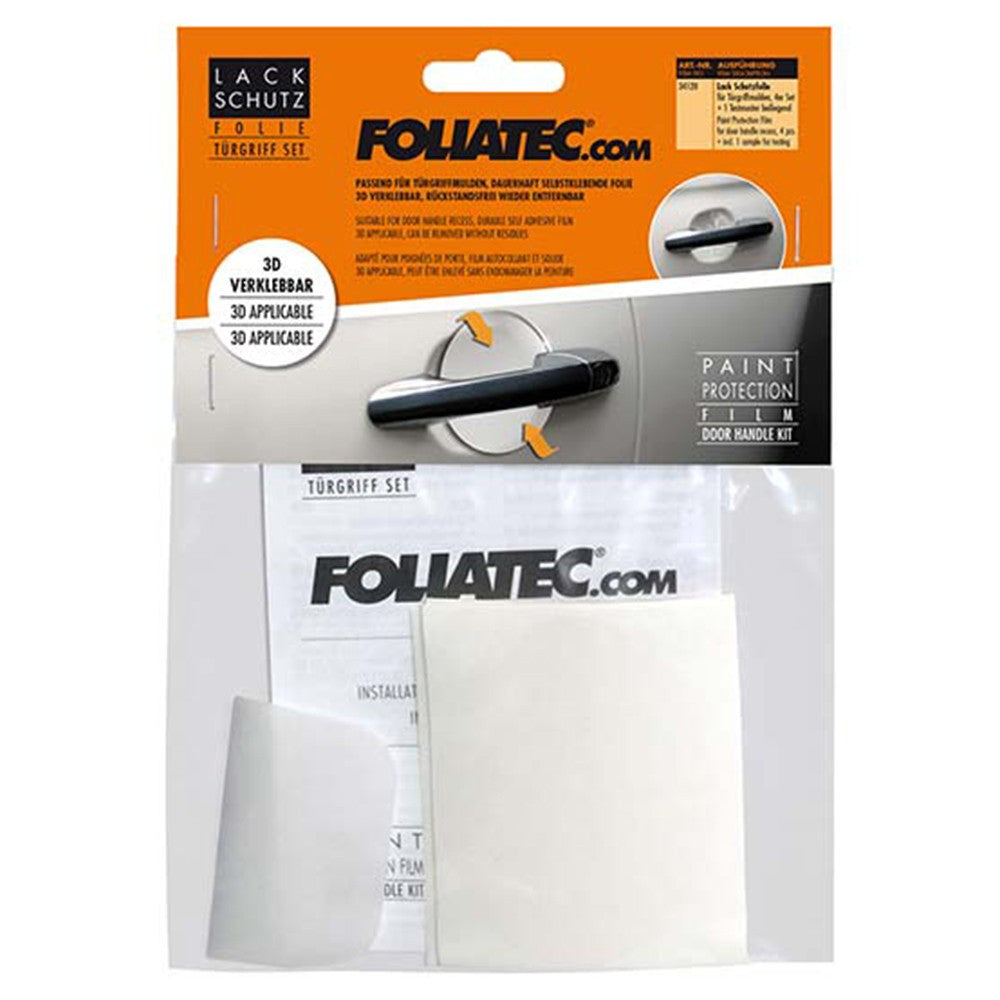 Foliatec Lámina De Protección De Pintura Para La Manija De La Puerta Transparente 4 Piezas - Foliatec original VRM Motorsports