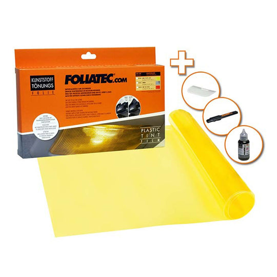 Foliatec Film De Plástico Tintado Amarillo 1 Pieza 30 x 100 Cm - Foliatec original VRM Motorsports