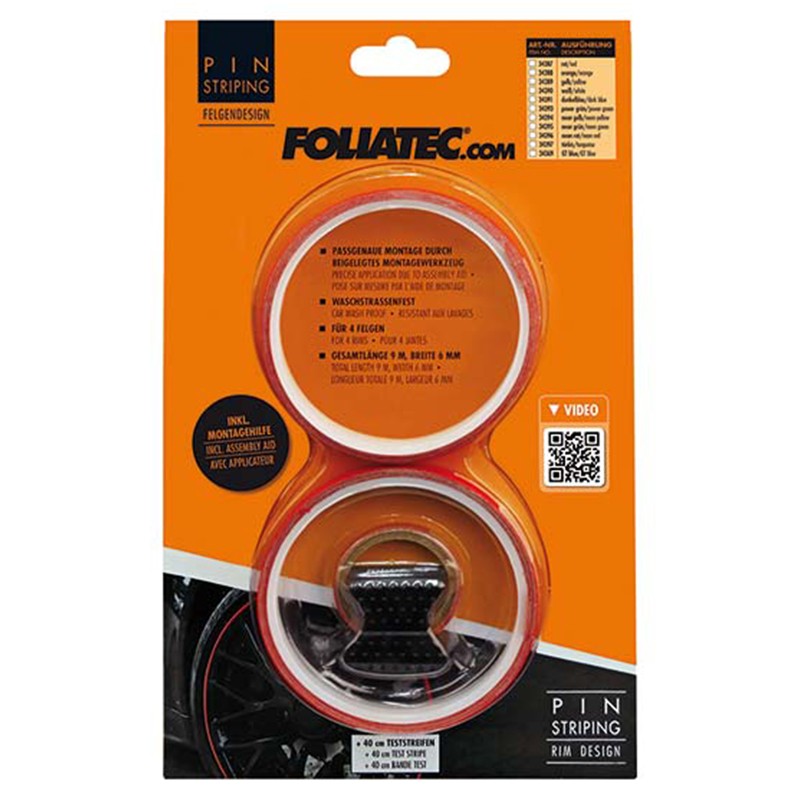 Foliatec Pinstriping Para Llanta Rojo 8,6 M x 6 mm - Imagen 3 Foliatec VRM Motorsports