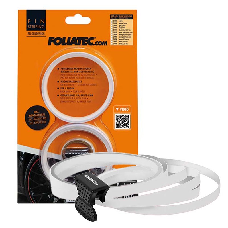 Foliatec Pinstriping Para Llanta Blanco 8,6 M x 6 mm - Foliatec original VRM Motorsports