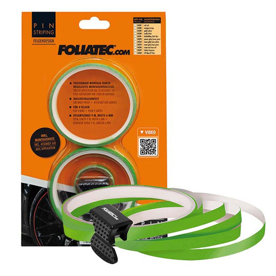 Foliatec Pinstriping Para Llanta Power-Verde 8,6 M x 6 mm - Foliatec original VRM Motorsports