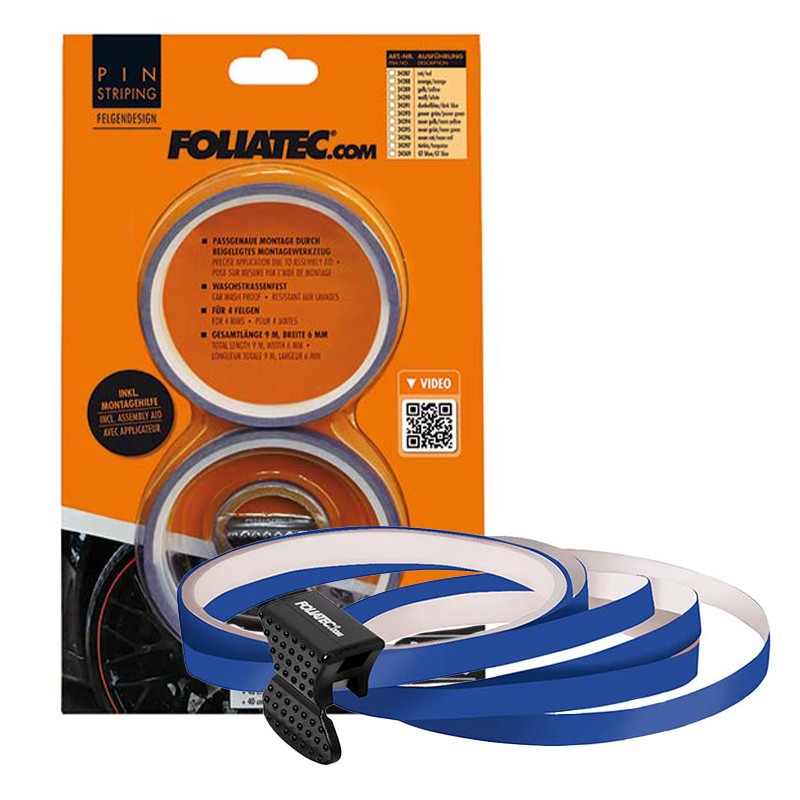Foliatec Pinstriping Para Llanta Dark-Azul 8,6 M x 6 mm - Foliatec original VRM Motorsports