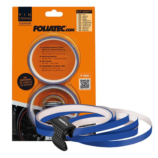 Foliatec Pinstriping Para Llanta Dark-Azul 8,6 M x 6 mm - Foliatec original VRM Motorsports