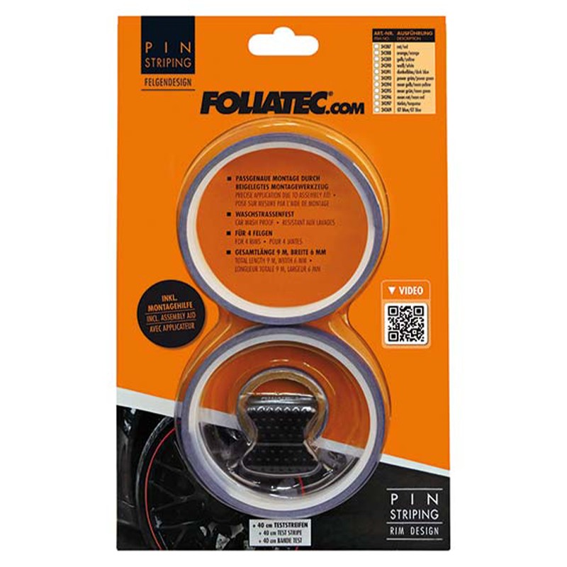 Foliatec Pinstriping Para Llanta Dark-Azul 8,6 M x 6 mm - Imagen 3 Foliatec VRM Motorsports