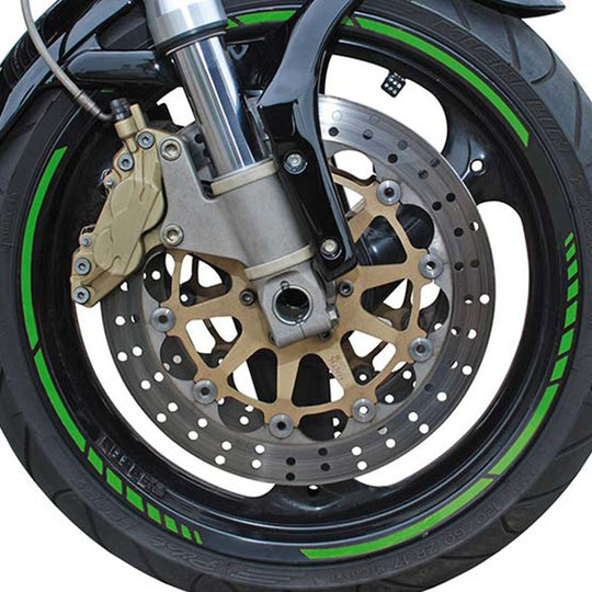Foliatec Pinstriping Racing Verde 14 Bandas De 7 mm x 41 Cm Incluido Espaciador - Imagen 3 Foliatec VRM Motorsports