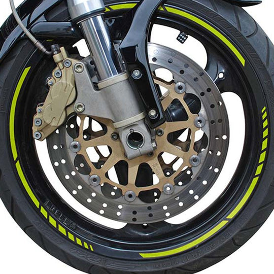 Foliatec Pinstriping Racing Neón Amarillo 14 Bandas De 7 mm x 41 Cm Incluido Espaciador - Imagen 3 Foliatec VRM Motorsports