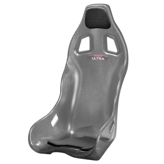 KIT 2 POLSTER FÜR KOPF- UND SITZFLÄCHE SPARCO ULTRA ALCANTARA SCHWARZ