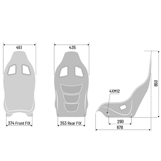 Asiento Sparco Ultra Fia8855-1999 - Sparco original VRM Motorsports imagen 6