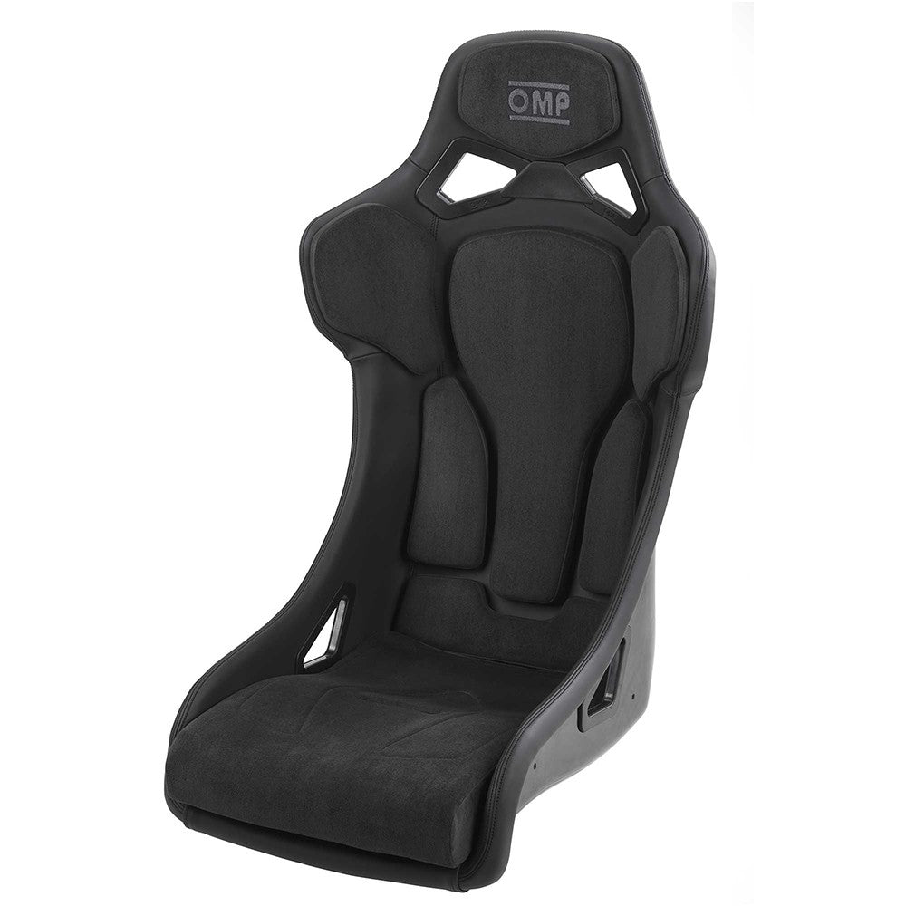 OMP SEAT RT FIA 8855-1999 EN PIEL Y ALCANTARA NEGRO - OMP original VRM Motorsports imagen 2