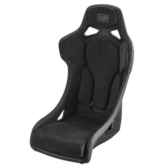 OMP ASIENTO RT CARBONO FIA 8855-1999 EN CUERO NEGRO - OMP original VRM Motorsports imagen 1
