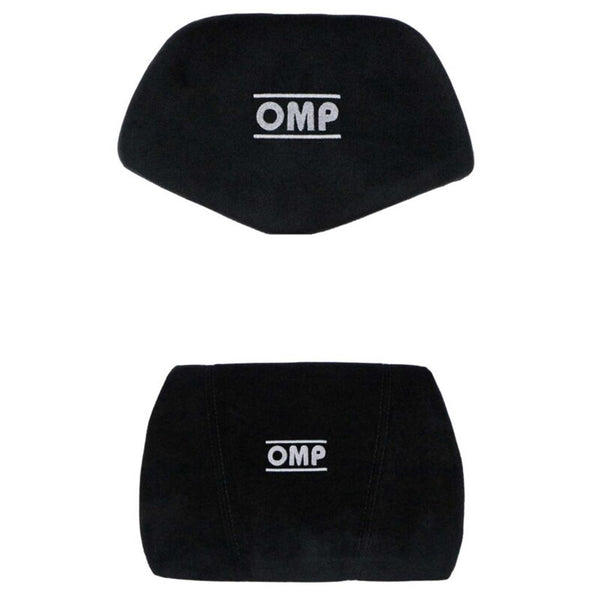 Velvet backrest and headrest cushions for office/gaming chair