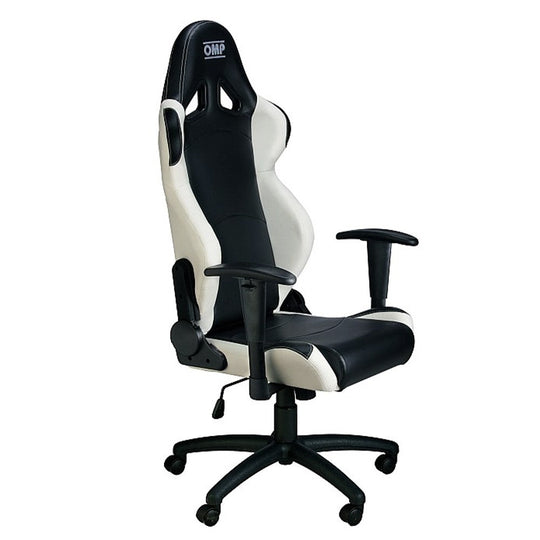 SILLA GAMING/OFICINA OMP my2016 NEGRO/BLANCO OMP RACING | VRM Motorsports