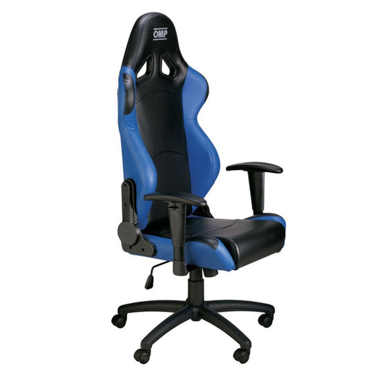 SILLA GAMING/OFICINA OMP my2016 NEGRO/AZUL OMP RACING | VRM Motorsports