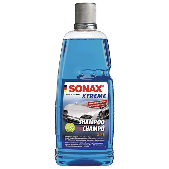 SONAX XTREME WASH & DRY - CHAMPÚ PARA EL AUTOMÓVIL LAVADO EN SECO 1L - SONAX original VRM Motorsports