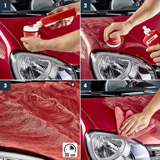 SONAX PULIMENTO + CERA ROJA 500ML - Imagen 5 SONAX VRM Motorsports