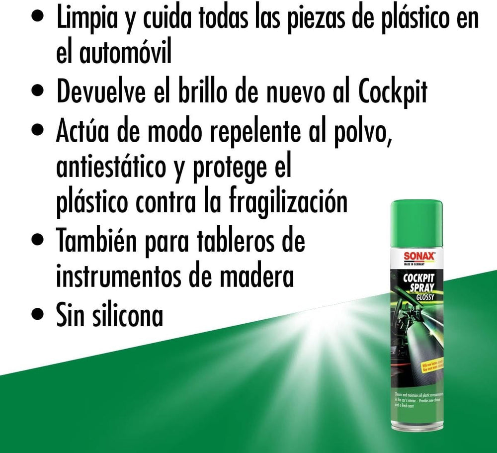 SONAX LIMPIA SALPICADEROS SILICONA PLUS LEMON-FRESH - Imagen 2 SONAX VRM Motorsports